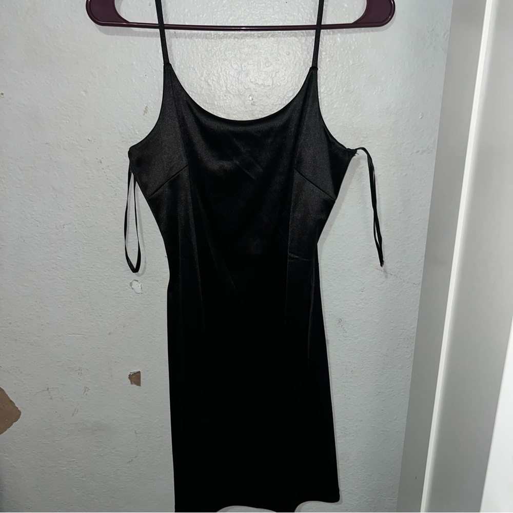 Elegant Black Slip Dress